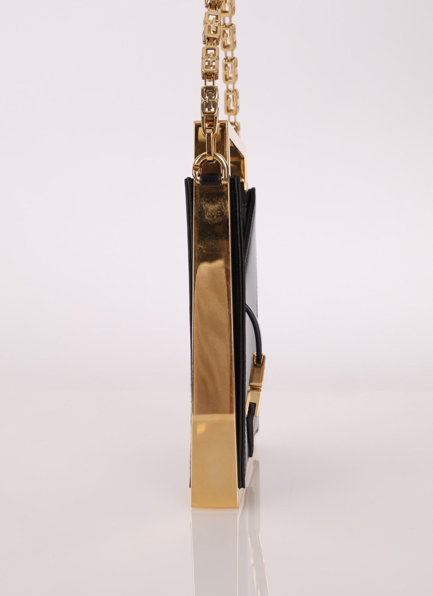 Givenchy Leather Micro Cut Out Box Calf Bag - FashioNica