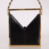 Givenchy Leather Micro Cut Out Box Calf Bag - FashioNica