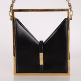 Givenchy Leather Micro Cut Out Box Calf Bag - FashioNica