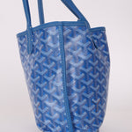Goyard Anjou Sky Blue Mini Reversible Leather Tote - FashioNica