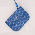 Goyard Anjou Sky Blue Mini Reversible Leather Tote - FashioNica