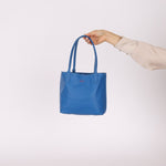 Goyard Anjou Sky Blue Mini Reversible Leather Tote - FashioNica