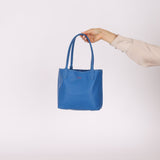 Goyard Anjou Sky Blue Mini Reversible Leather Tote - FashioNica