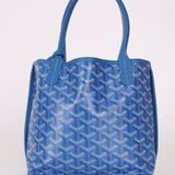 Goyard Anjou Sky Blue Mini Reversible Leather Tote - FashioNica