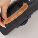 Goyard Black Mini Goyardine Saigon - FashioNica