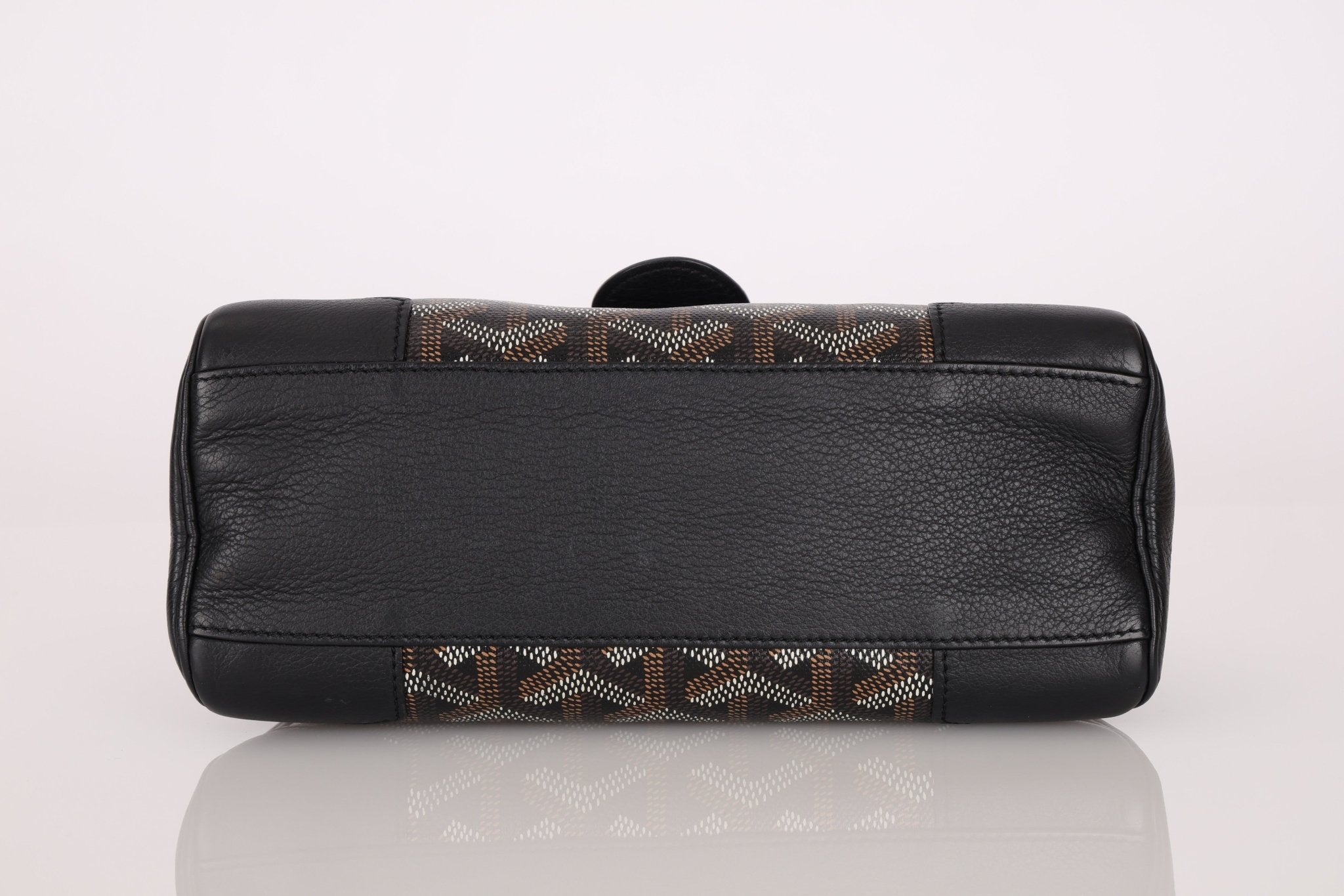 Goyard Black Mini Goyardine Saigon - FashioNica