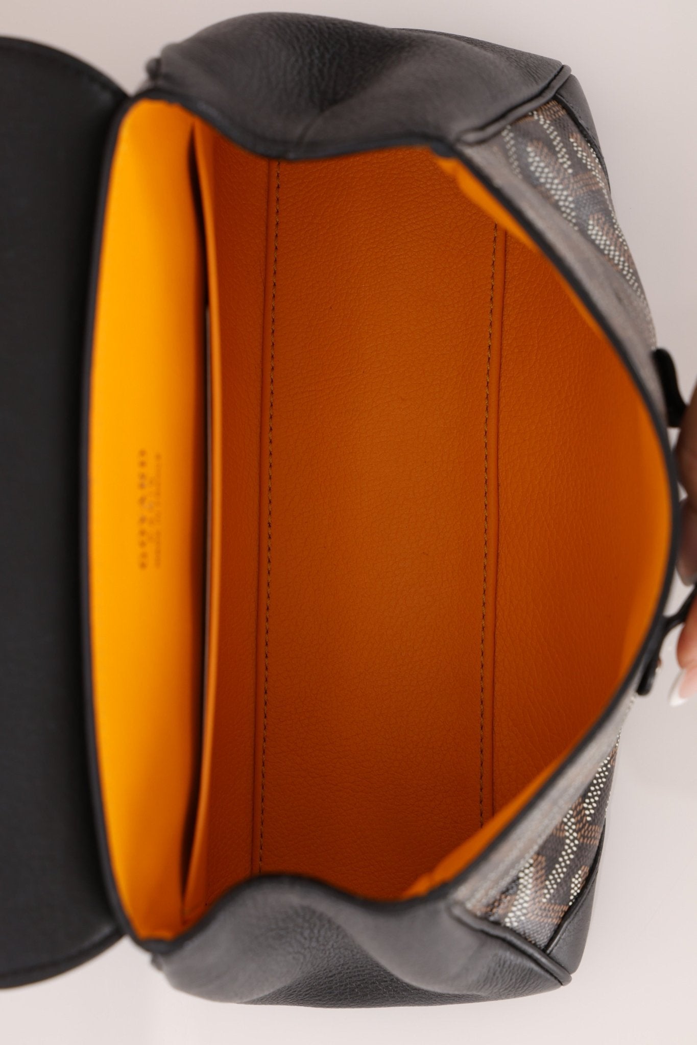 Goyard Black Mini Goyardine Saigon - FashioNica