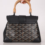 Goyard Black Mini Goyardine Saigon - FashioNica