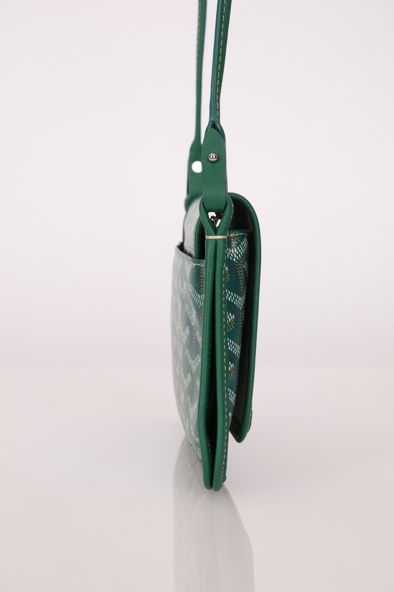 Goyard Goyardine Heart Plumet Pocket Wallet Clutch - FashioNica