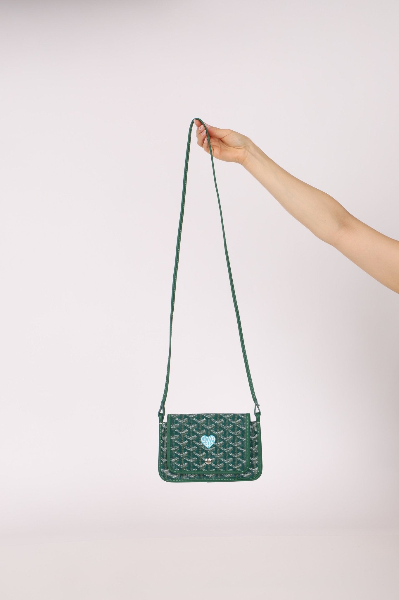 Goyard Goyardine Heart Plumet Pocket Wallet Clutch - FashioNica