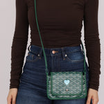 Goyard Goyardine Heart Plumet Pocket Wallet Clutch - FashioNica