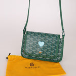 Goyard Goyardine Heart Plumet Pocket Wallet Clutch - FashioNica