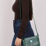 Goyard Goyardine Heart Plumet Pocket Wallet Clutch - FashioNica