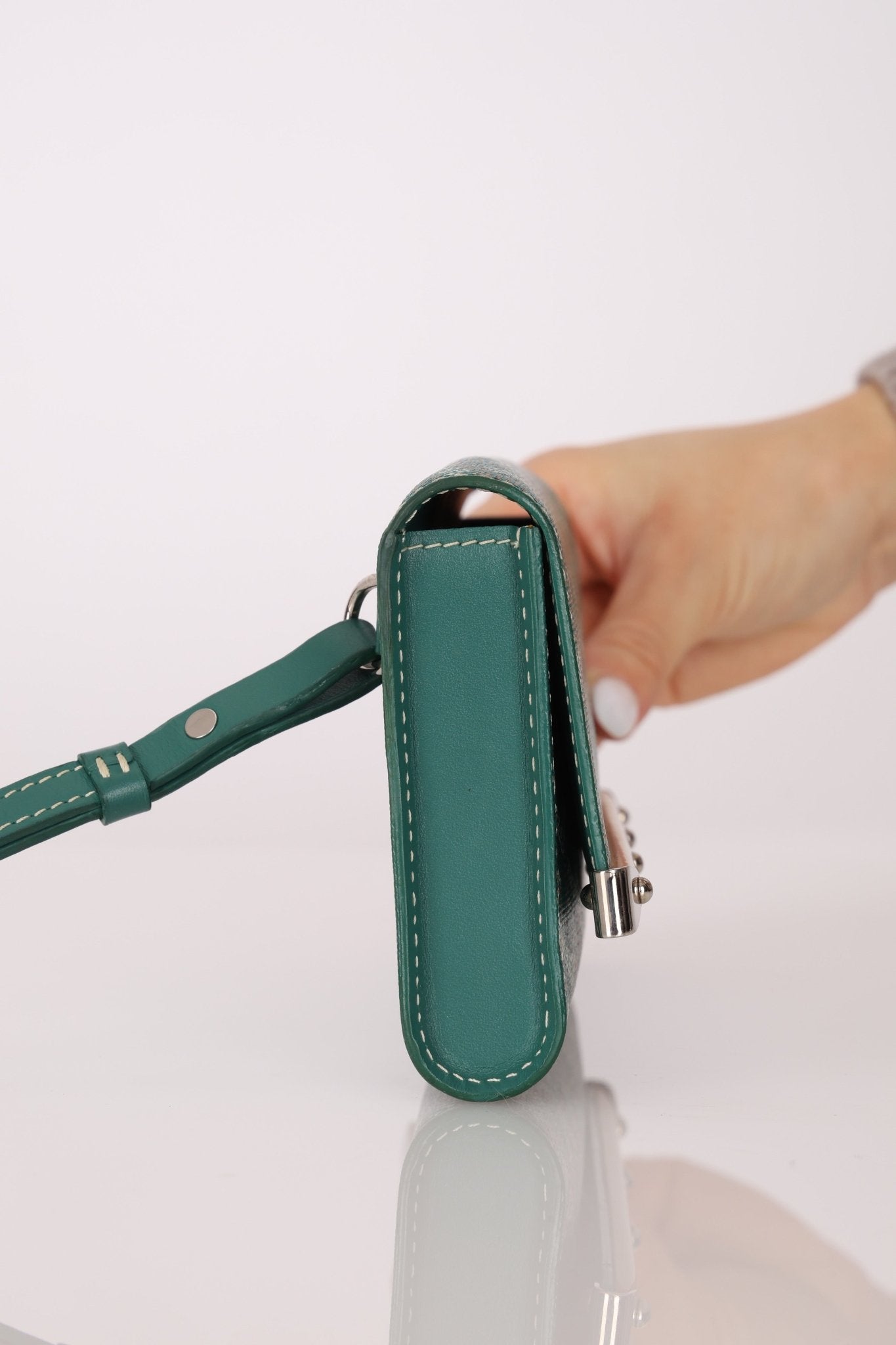 Goyard Goyardine Monte Carlo Mini Phone Case w/ Wristlet - FashioNica