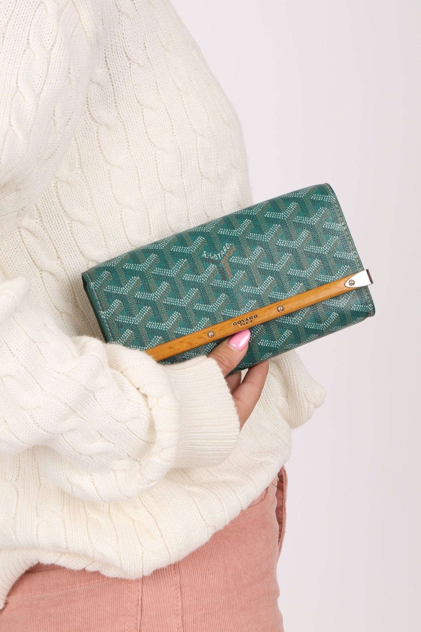 Goyard Goyardine Monte Carlo Mini Phone Case w/ Wristlet - FashioNica