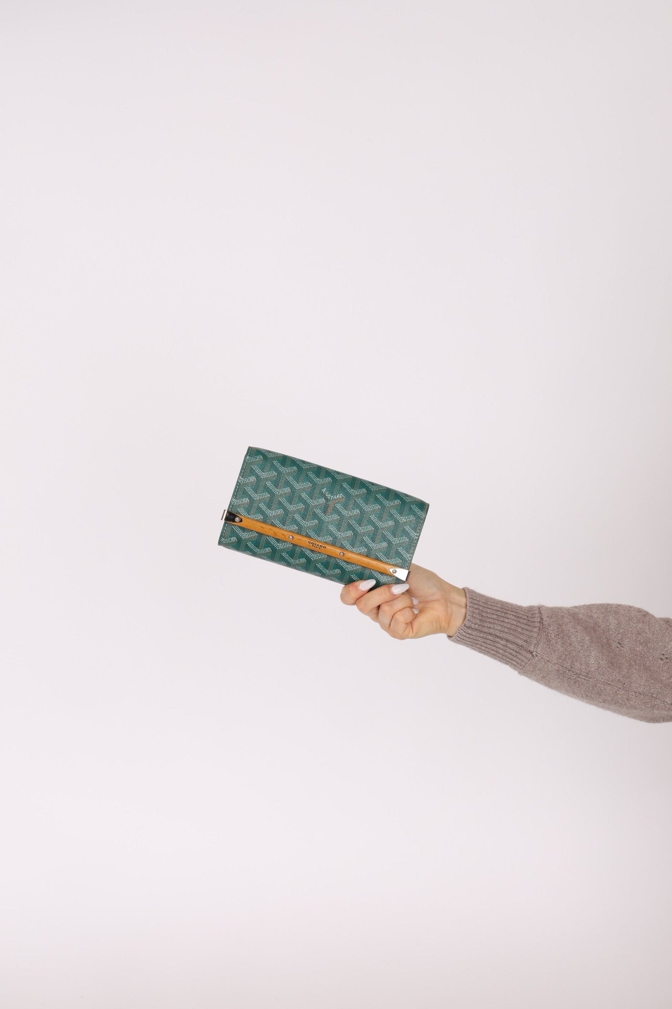 Goyard Goyardine Monte Carlo Mini Phone Case w/ Wristlet - FashioNica