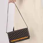 Goyard Monte Carlo Clutch MM with Strap - FashioNica