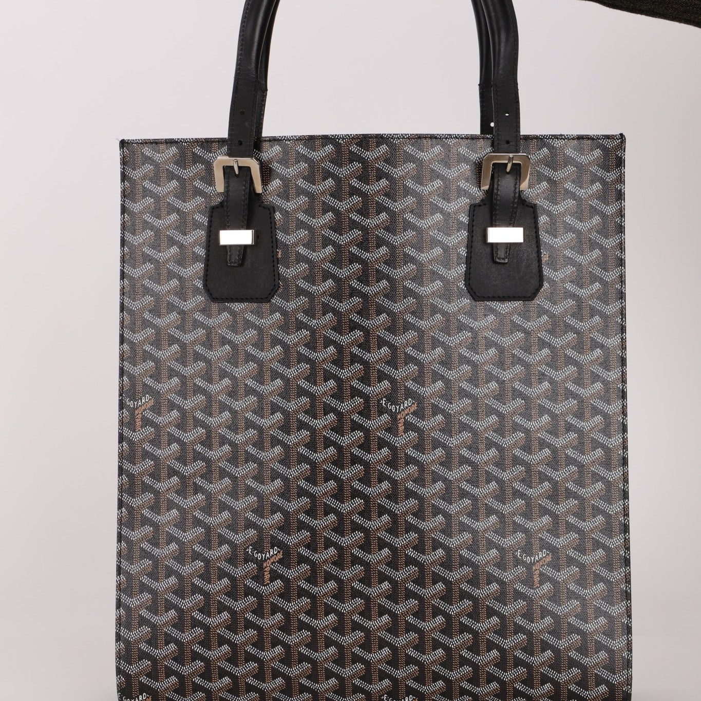 Goyard Noir Goyardine Comores Tote - FashioNica