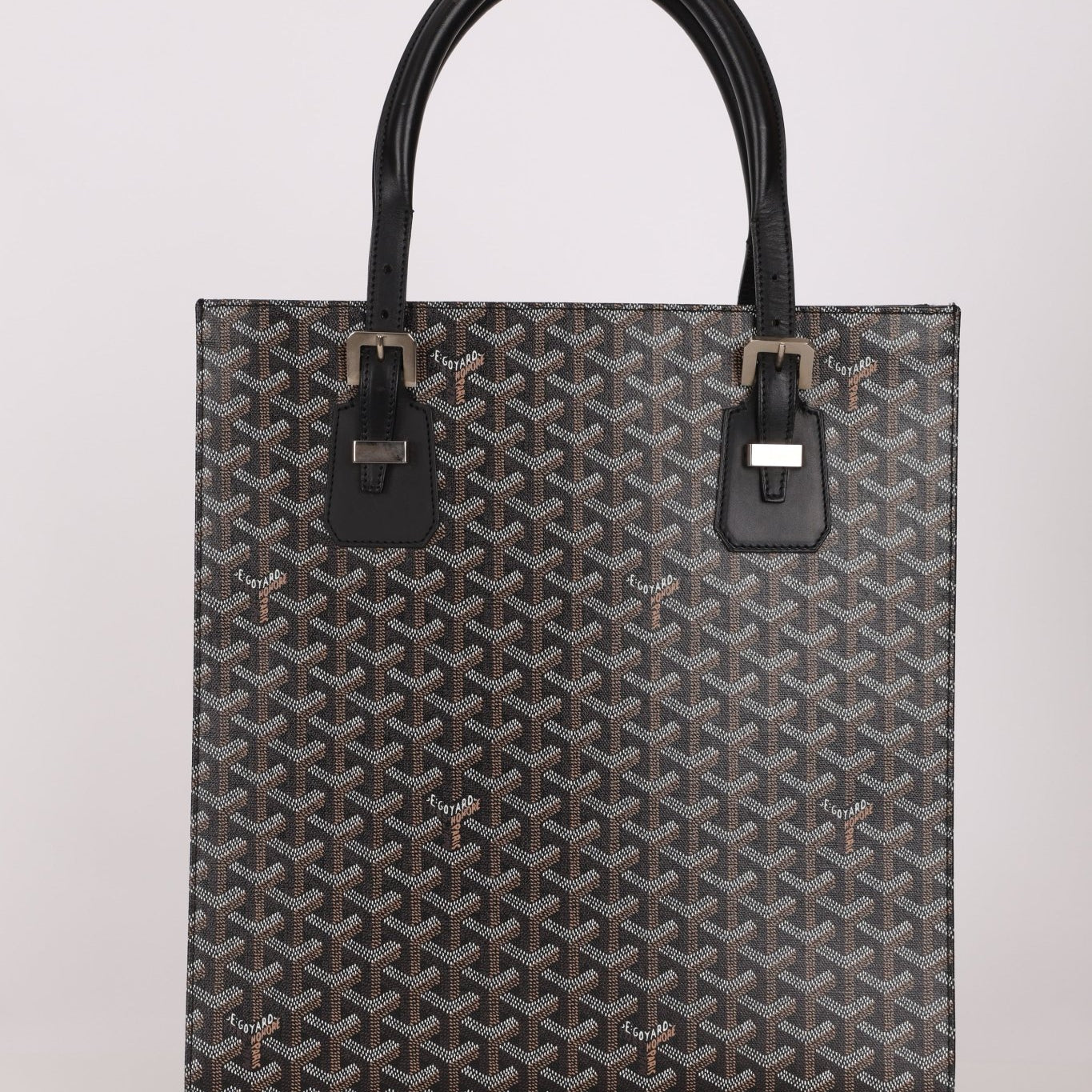 Goyard Noir Goyardine Comores Tote - FashioNica