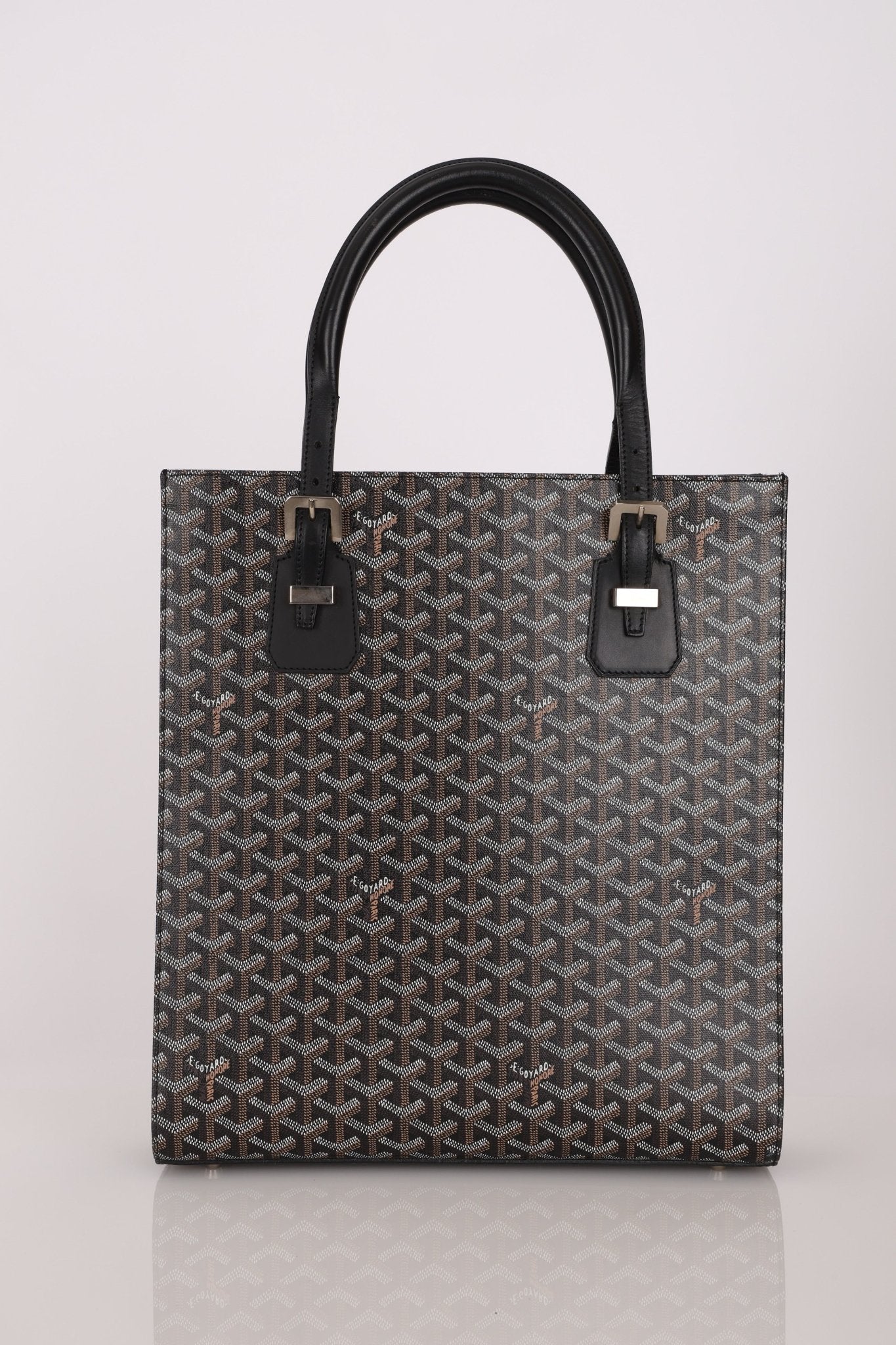 Goyard Noir Goyardine Comores Tote - FashioNica
