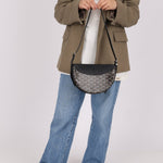 Goyard Noir Goyardine Hirondelle Crossbody - FashioNica