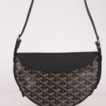Goyard Noir Goyardine Hirondelle Crossbody - FashioNica