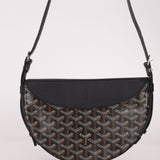 Goyard Noir Goyardine Hirondelle Crossbody - FashioNica