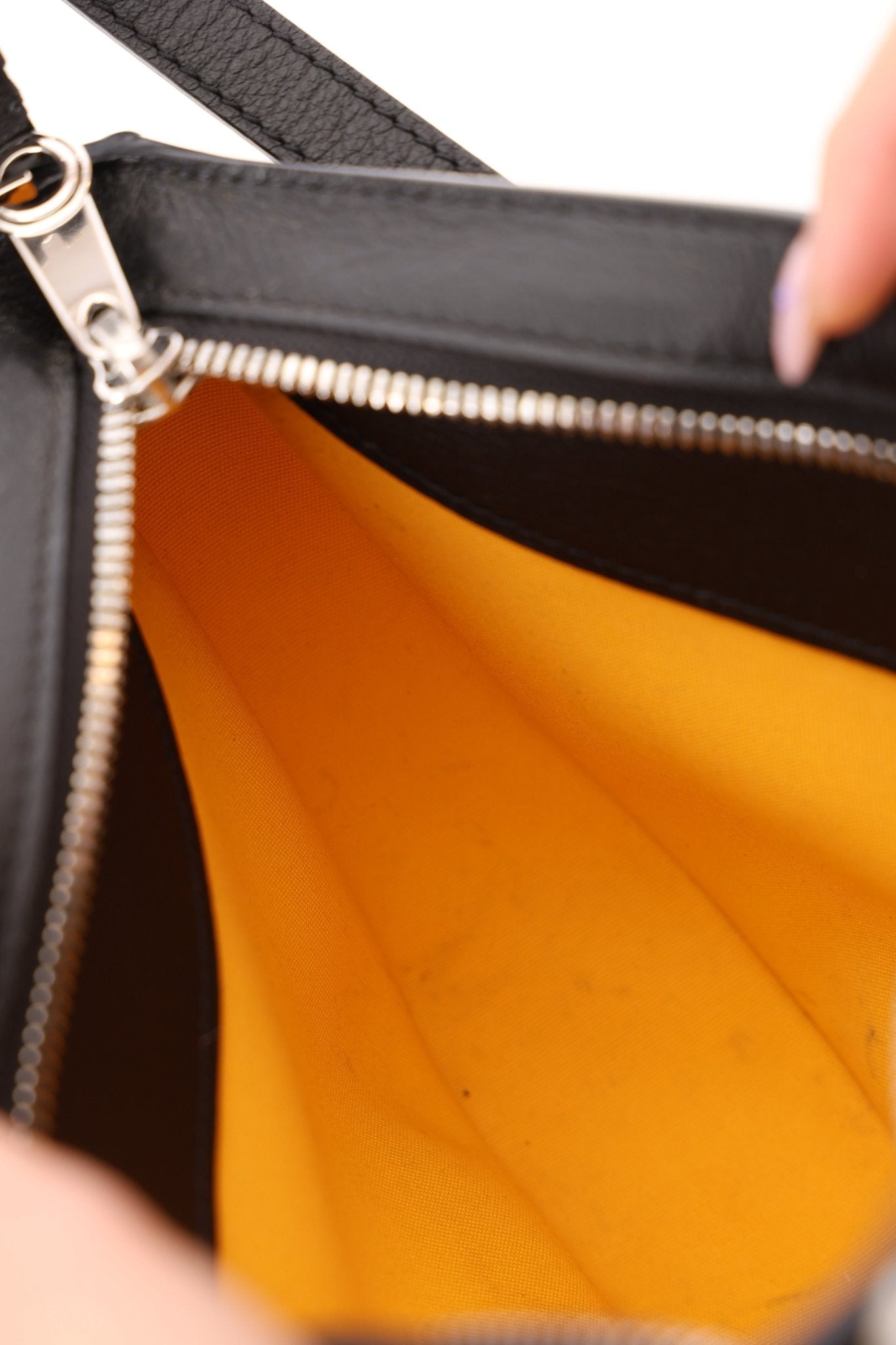 Goyard Noir Goyardine Hirondelle Crossbody - FashioNica