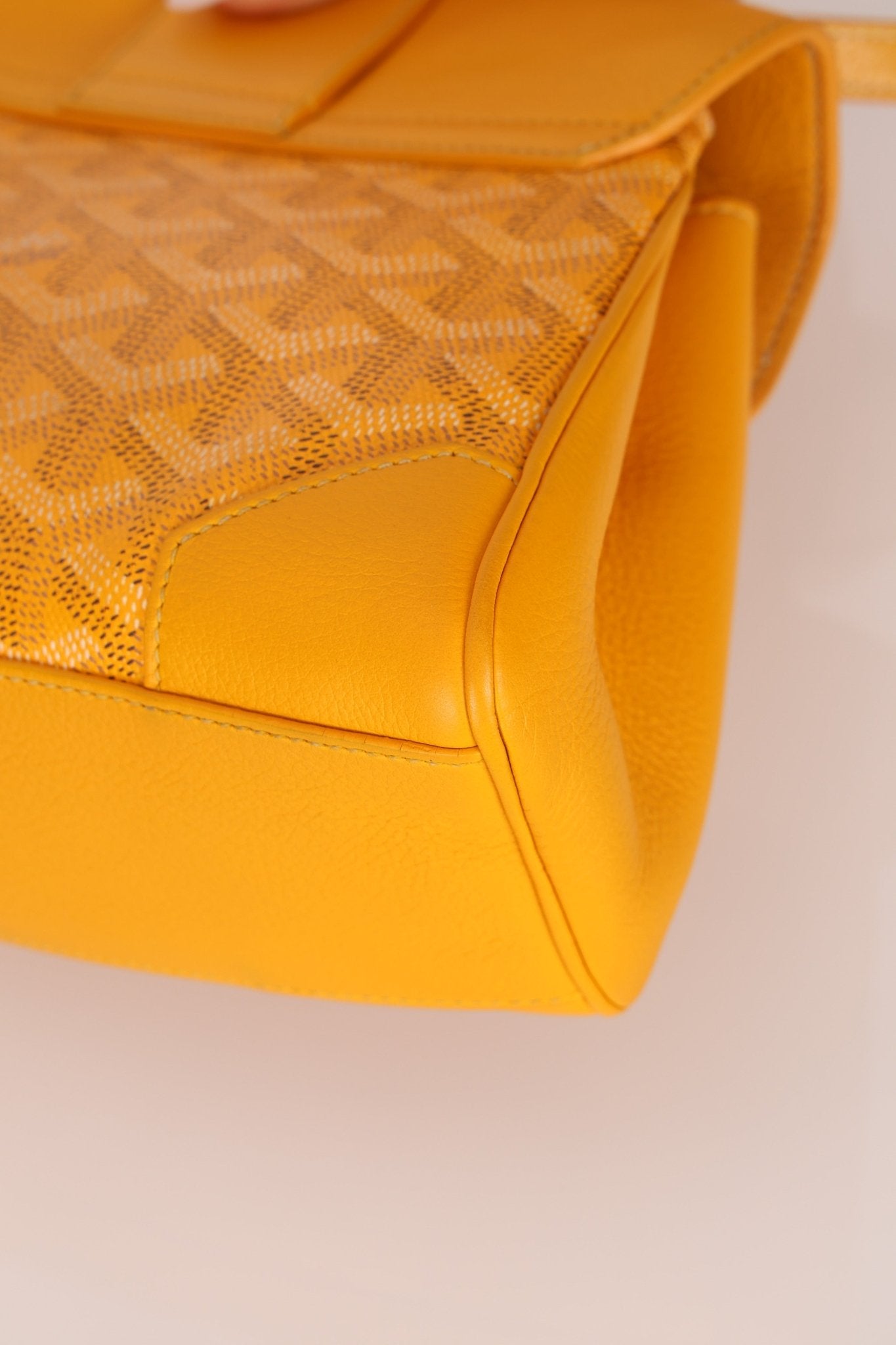 Goyard Yellow Goyardine Mini Saigon - FashioNica