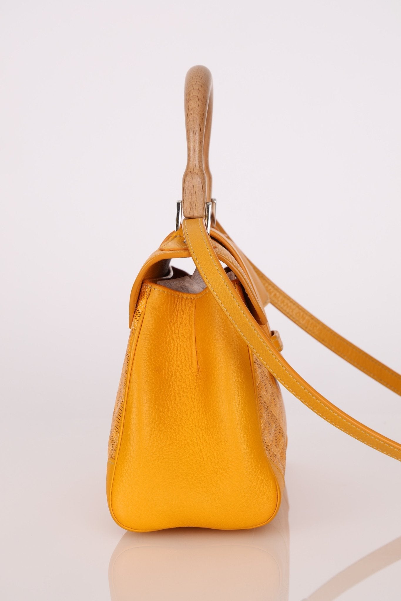 Goyard Yellow Goyardine Mini Saigon - FashioNica