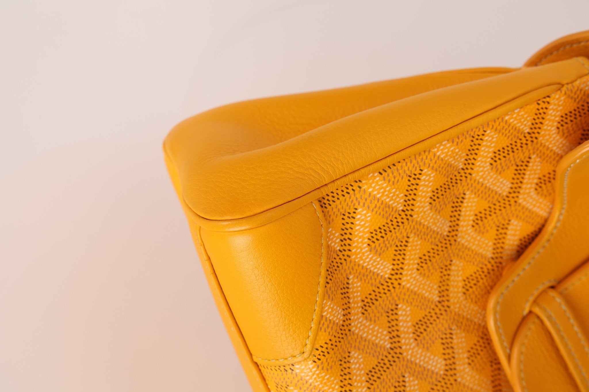 Goyard Yellow Goyardine Mini Saigon - FashioNica