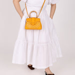 Goyard Yellow Goyardine Mini Saigon - FashioNica