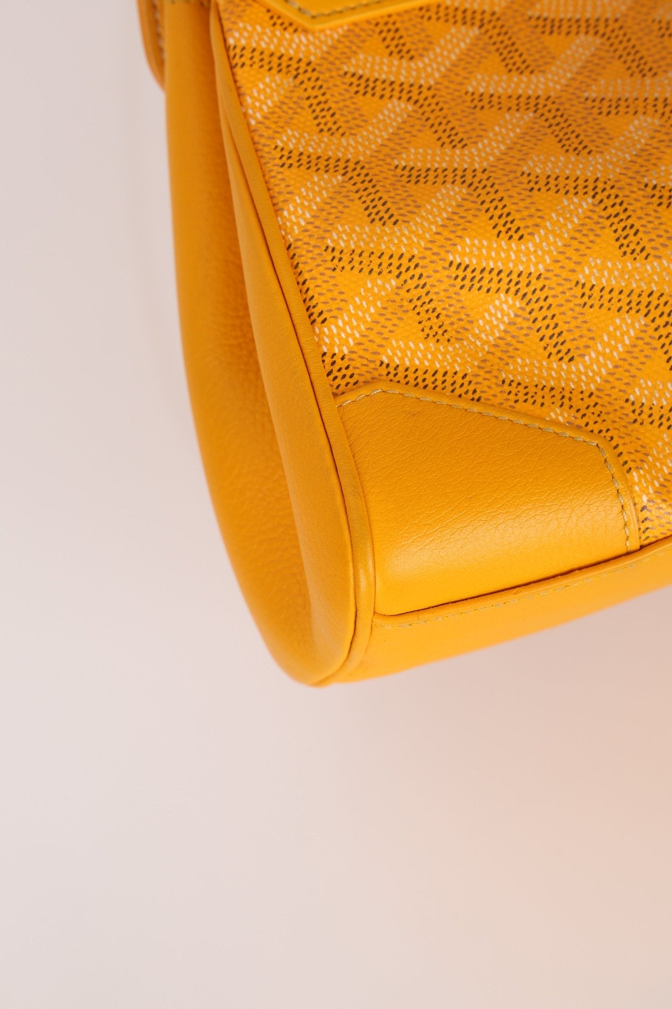 Goyard Yellow Goyardine Mini Saigon - FashioNica