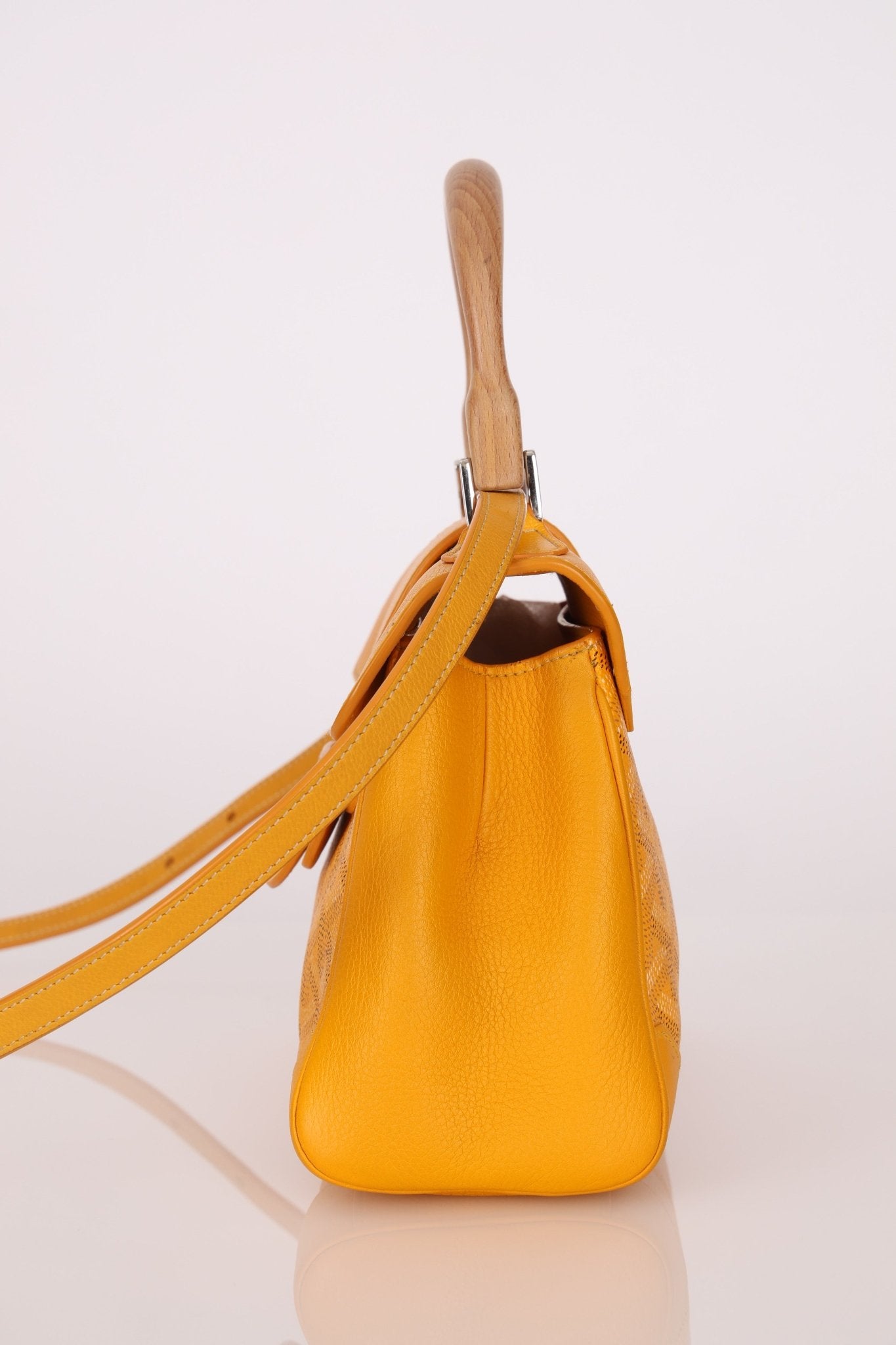 Goyard Yellow Goyardine Mini Saigon - FashioNica