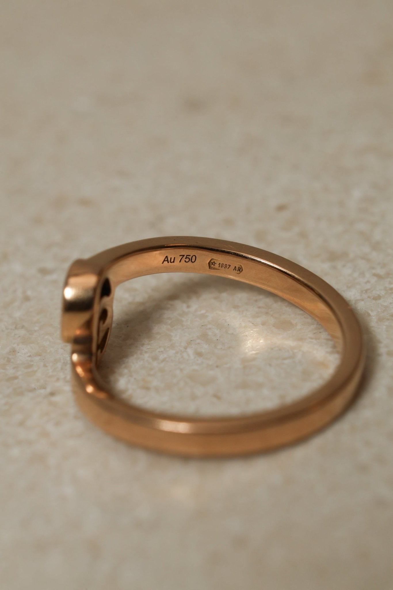 Gucci 18K RG Soho GG Ring - FashioNica