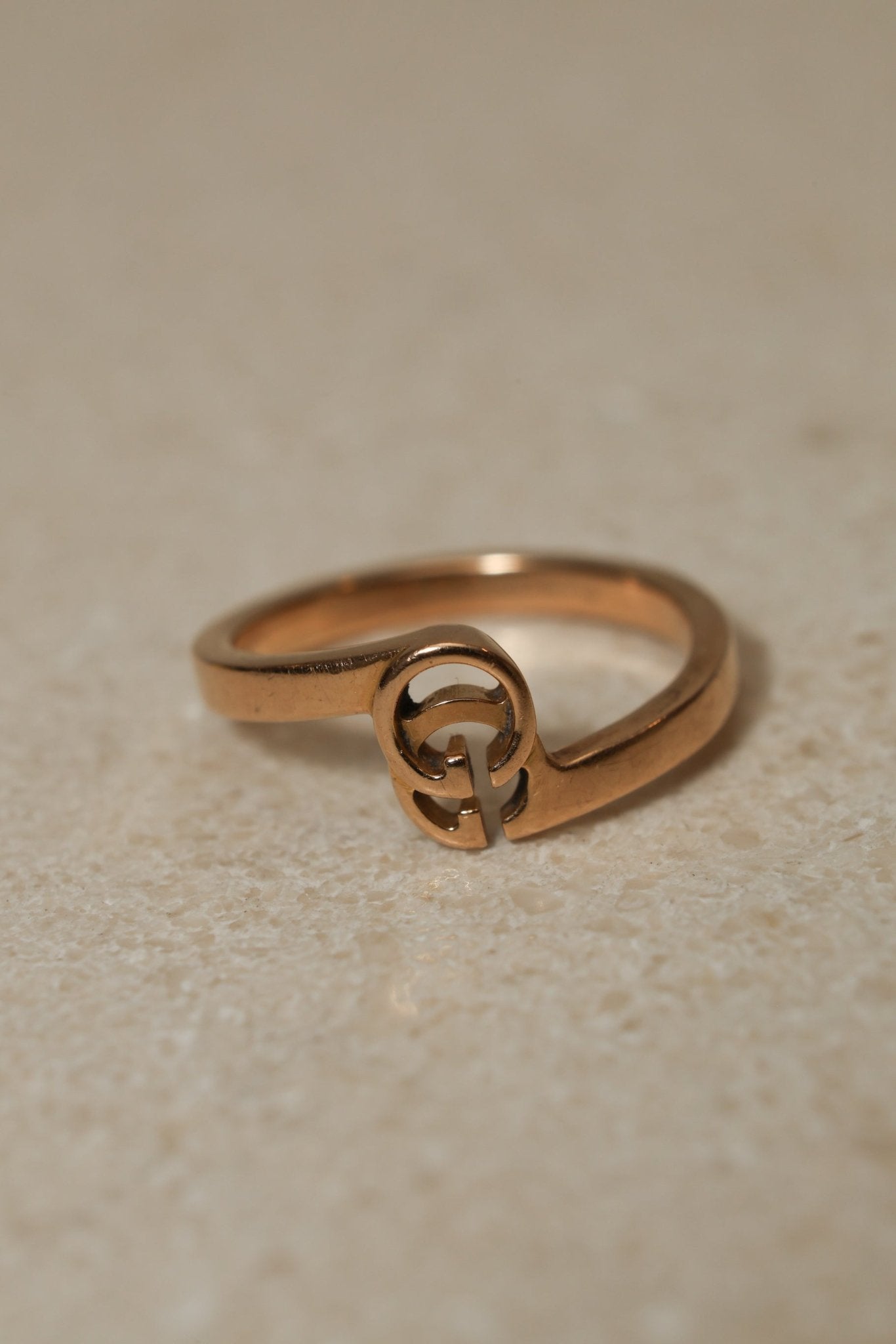 Gucci 18K RG Soho GG Ring - FashioNica