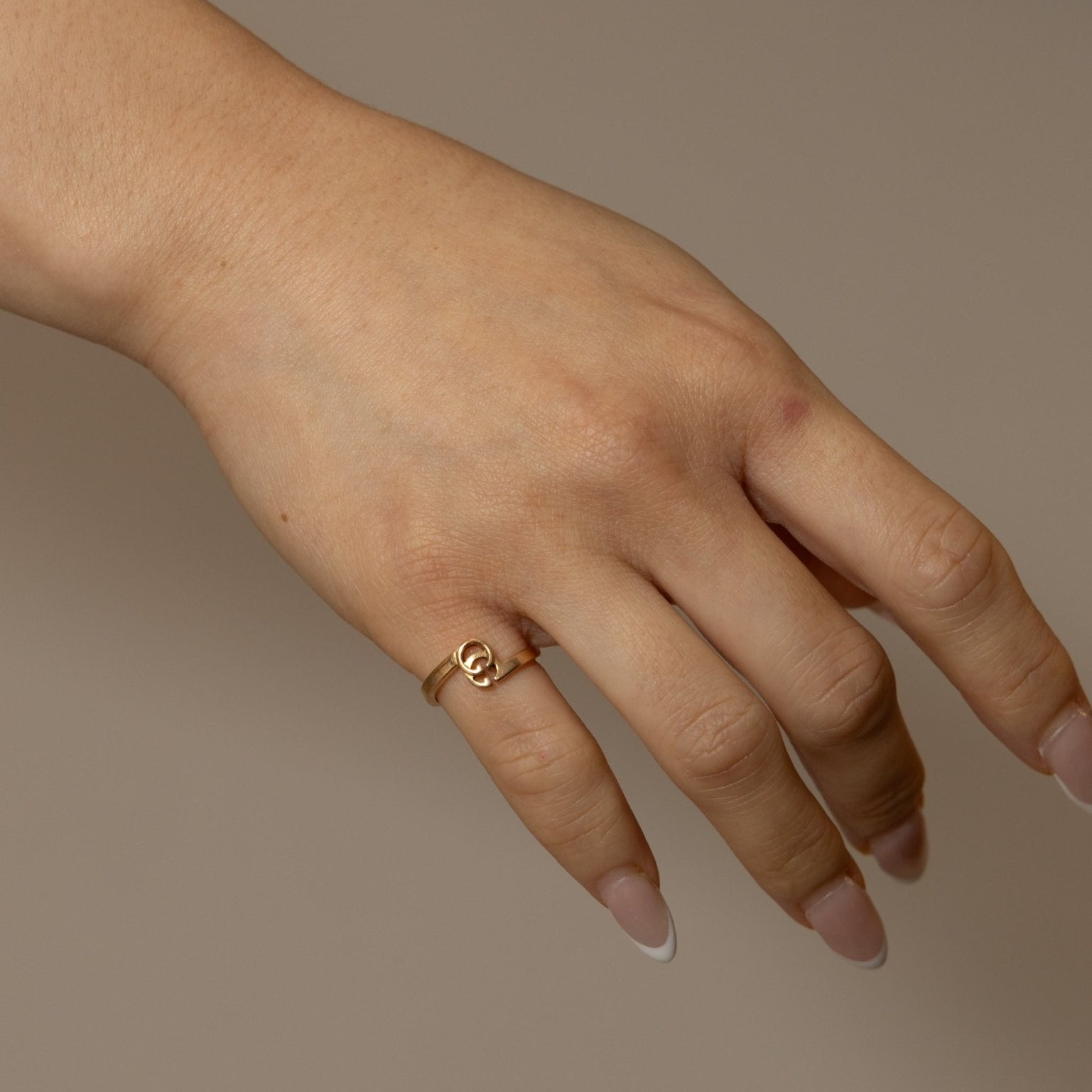Gucci 18K RG Soho GG Ring - FashioNica