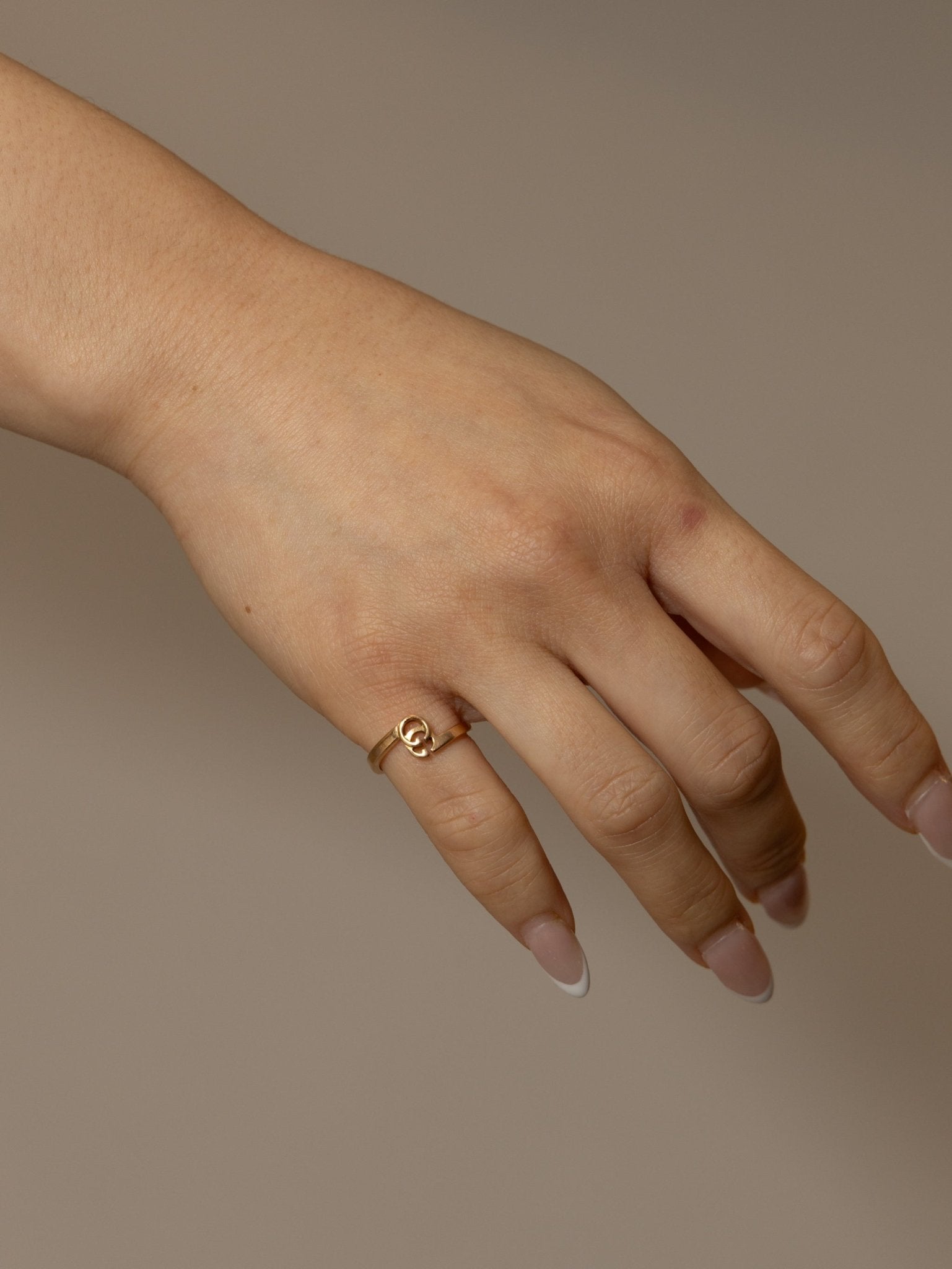 Gucci 18K RG Soho GG Ring - FashioNica