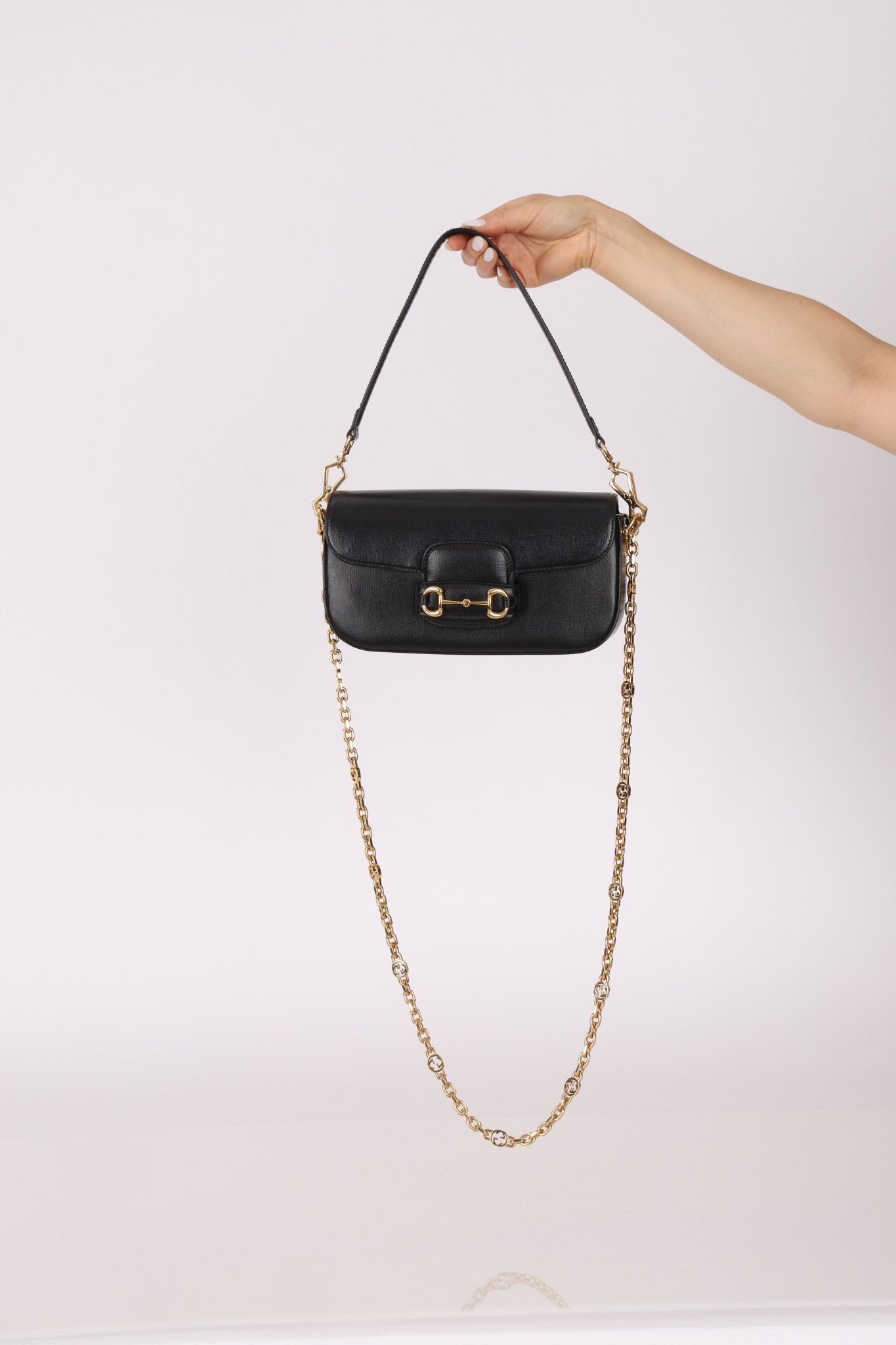 Gucci 1955 Horsebit East/West Boxcalf Shoulder Bag - FashioNica