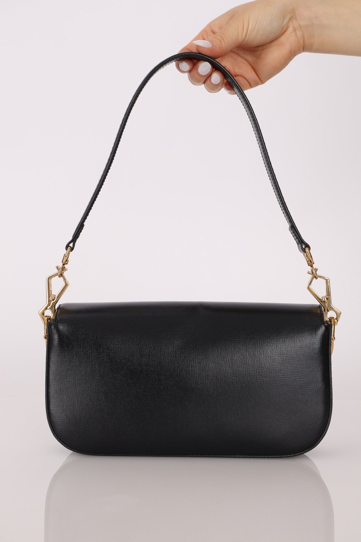 Gucci 1955 Horsebit East/West Boxcalf Shoulder Bag - FashioNica
