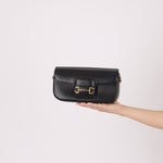 Gucci 1955 Horsebit East/West Boxcalf Shoulder Bag - FashioNica