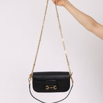 Gucci 1955 Horsebit East/West Boxcalf Shoulder Bag - FashioNica