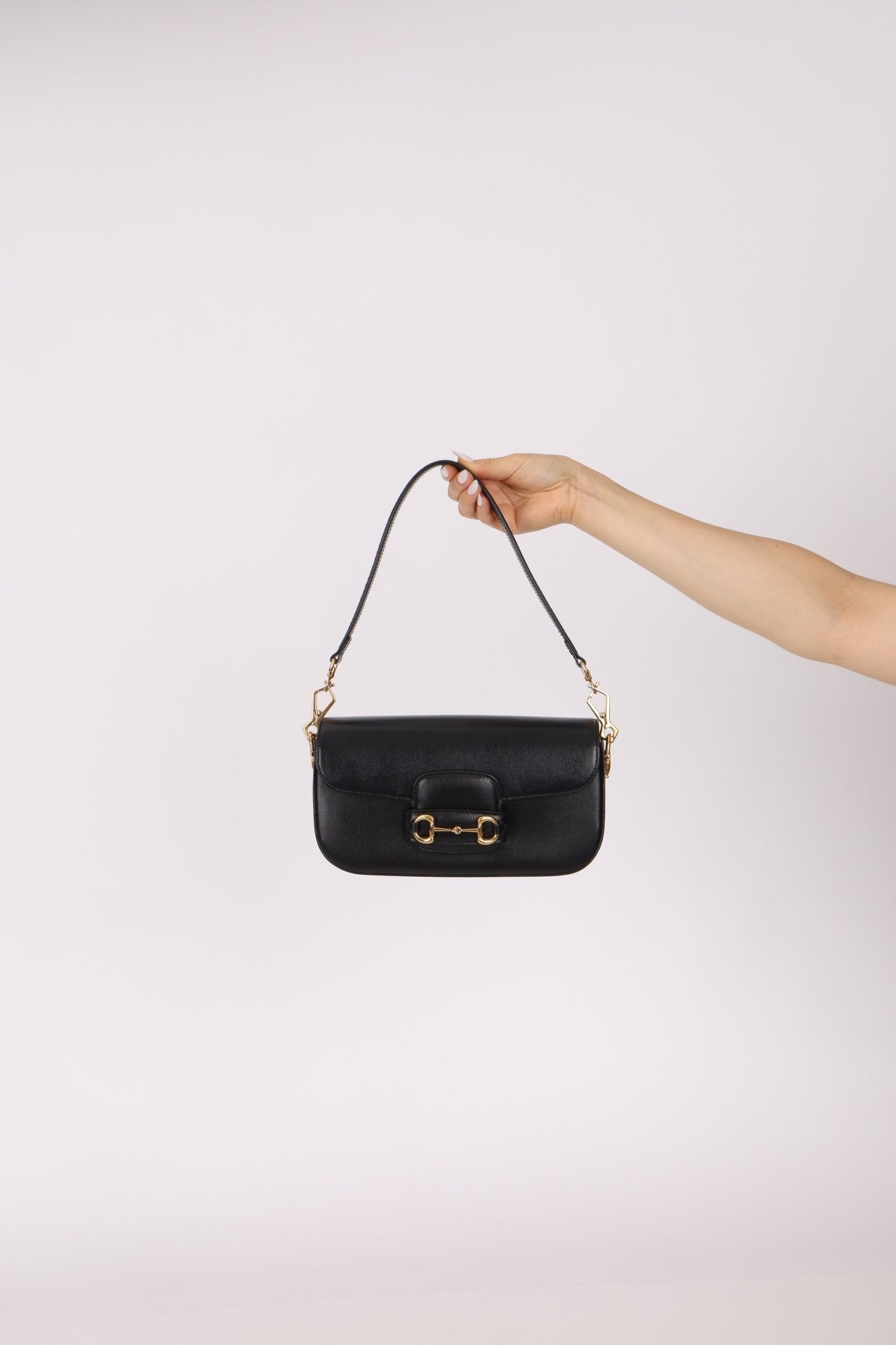 Gucci 1955 Horsebit East/West Boxcalf Shoulder Bag - FashioNica