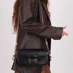 Gucci 1955 Horsebit East/West Boxcalf Shoulder Bag - FashioNica