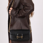 Gucci 1955 Horsebit East/West Boxcalf Shoulder Bag - FashioNica