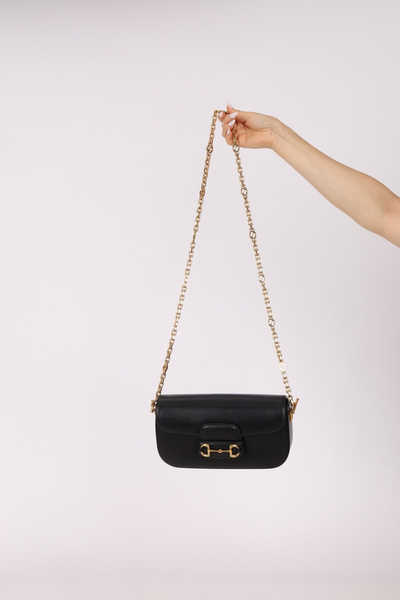 Gucci 1955 Horsebit East/West Boxcalf Shoulder Bag - FashioNica