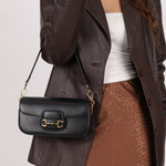 Gucci 1955 Horsebit East/West Boxcalf Shoulder Bag - FashioNica
