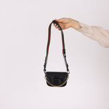 Gucci 1955 Horsebit So Black Super Mini Bag with Strap - FashioNica