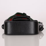 Gucci 1955 Horsebit So Black Super Mini Bag with Strap - FashioNica