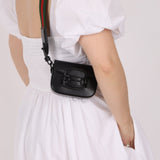 Gucci 1955 Horsebit So Black Super Mini Bag with Strap - FashioNica